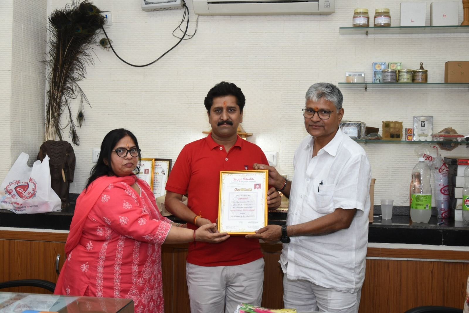 Certificate Presentation Ceremony – Astrology & Vastu